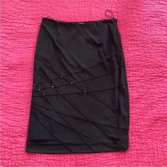 Moschino Elegant Black Women's Skirt, US10 - Picture 1 of 7